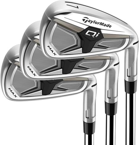 Taylormade Golf Qi Max Irons Steel Stiff Mens in Saudi Arabia