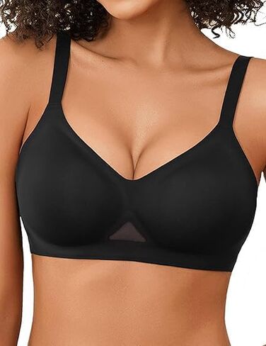 حمالة صدر نسائية من Avidlove بدون خياطة مع دعم ناعم وتغطية كاملة، حمالة صدر للنساء مع حمالة صدر مبطنة للاستخدام اليومي in Kuwait