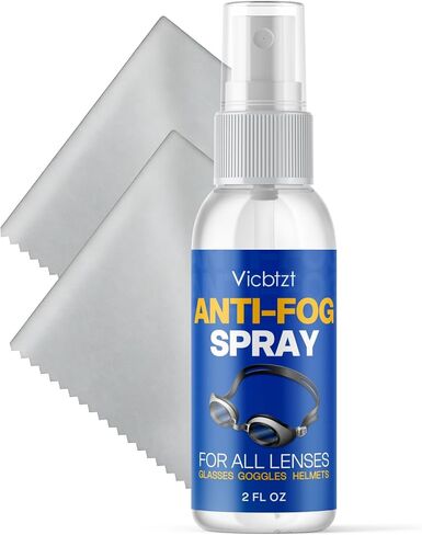 Anti Fog Spray for Swim Goggles, Snorkel, Scuba & Ski Masks, Reef Safe & Long-Lasting Defogger for Swimming, Diving, Snorkeling, Skiing, Paintball, Motorcycling - 2 fl oz in Kuwait