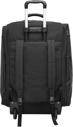 Cressi Strong Large Capacity Roller Luggage Bag 115L with Backpack Straps - Moby 7: Designed in Italy in Saudi Arabia