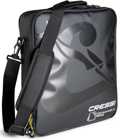 Cressi Strong Large Capacity Roller Luggage Bag 115L with Backpack Straps - Moby 7: Designed in Italy in Saudi Arabia