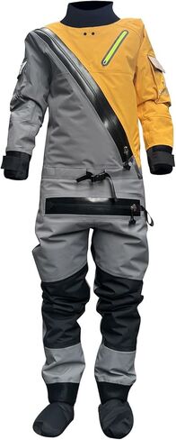 بدلات جافة للتجديف بالكاياك، بدلة جافة مع سحاب مريح للإبحار في المياه الباردة والتجديف والرياضات المائية in Kuwait