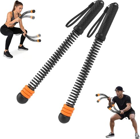 Weighted Ropeless Battle Ropes — 3 Pack Adjustable Portable Ropeless Battle Ropes for Home Gym, Workout Exercise Rope for Low-Impact Workout, HIIT and Low-Impact Aerobic Training for Men & Women in Saudi Arabia