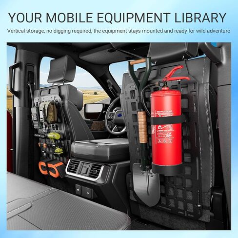 Seat Back Molle Panel Compatible with 2015-2024 Ford F-150 Seat Back Organizers Molle Tactical Truck Organizer Replacement for 2015-2024 Ford F150 Accessories(2PCS) in Kuwait