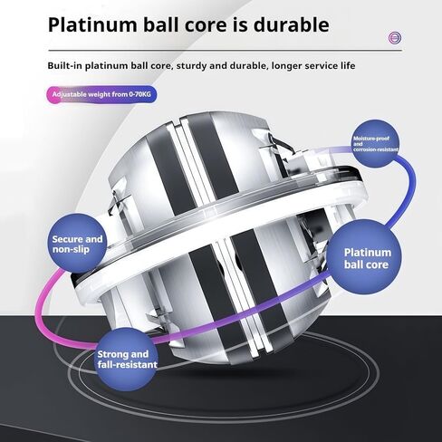 كرة الدوران/عزم الدوران، تمرين اليد، كرة تدريب المعصم، تمرين الساعد الجيروسكوبي، كرة عزم دوران خفيفة متغيرة اللون بخمسة تروس لتقوية الأذرع والأصابع والعظام والعضلات. in Kuwait