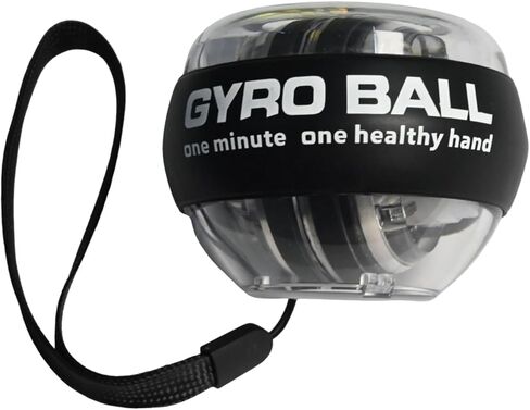 كرة الدوران/عزم الدوران، تمرين اليد، كرة تدريب المعصم، تمرين الساعد الجيروسكوبي، كرة عزم دوران خفيفة متغيرة اللون بخمسة تروس لتقوية الأذرع والأصابع والعظام والعضلات. in Kuwait