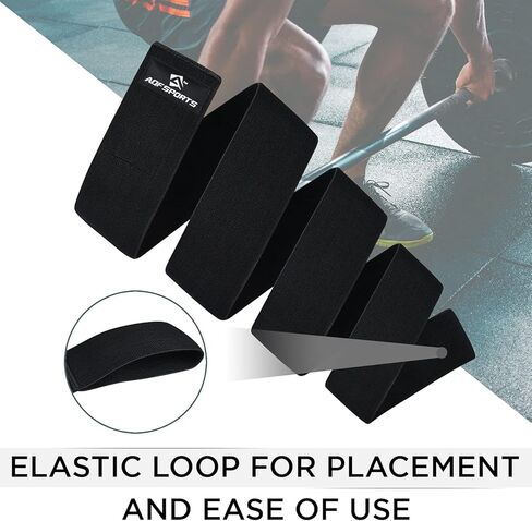 AQF Knee Wraps Weight Lifting Bandage - IPL and USPA Approved Gym Knee Support - Heavy Duty 78" Elasticated Support Straps Guard Powerlifting, Squatting (Pair) in Saudi Arabia