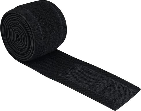 AQF Knee Wraps Weight Lifting Bandage - IPL and USPA Approved Gym Knee Support - Heavy Duty 78" Elasticated Support Straps Guard Powerlifting, Squatting (Pair) in Saudi Arabia
