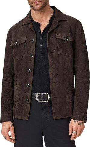John Varvatos Men's Jesse Shirt Jacket in Saudi Arabia
