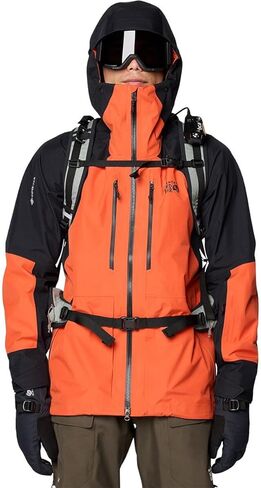 Mountain Hardwear, Boundary Ridge GORE-TEX 3L Jacket - Men's, Aspect/Black, M in Saudi Arabia