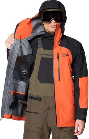 Mountain Hardwear, Boundary Ridge GORE-TEX 3L Jacket - Men's, Aspect/Black, M in Saudi Arabia