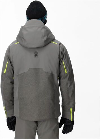 Spyder M LEADER JKT (Men's), Storm Melange, Medium in Saudi Arabia