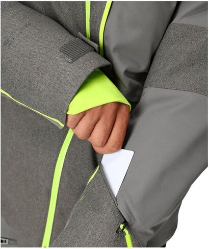 Spyder M LEADER JKT (Men's), Storm Melange, Medium in Saudi Arabia
