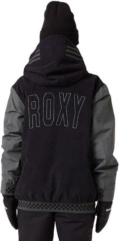 Roxy CHEER UP INS JKT (Women's), Black Combo, Small in Saudi Arabia