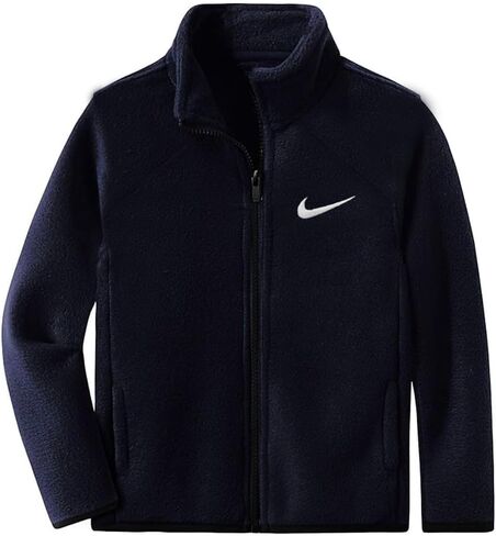 سترة Nike Polar Fleece خفيفة الوزن بسحاب كامل للأطفال الصغار والأولاد والبنات من الصوف الدقيق المصقول in Saudi Arabia