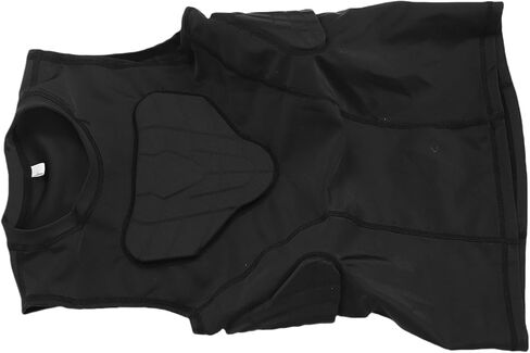 Youth Football Padded Vest, Thickened Anti Collision Protective Shirt with Breathable Polyurethane, for Basketball Cycling Sports (#4) in Saudi Arabia