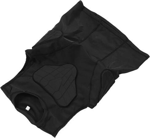 Youth Football Padded Vest, Thickened Anti Collision Protective Shirt with Breathable Polyurethane, for Basketball Cycling Sports (#4) in Saudi Arabia