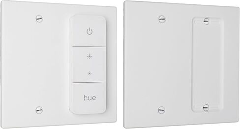 BERKLEY Wall Switch Cover Adapter Plate, Compatible with Philips Hue V2 Dimmer Remote (Single: Decora with Remote on Top) in Saudi Arabia