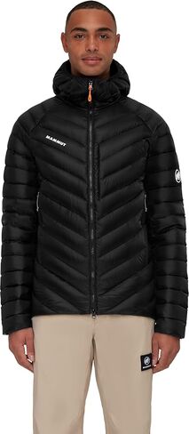 Mammut Broad Peak in Hooded Jacket - Men's, Black, Large, 1013-02962-0001-115 in Saudi Arabia