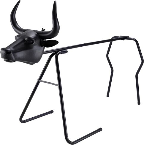 Roping Heading and Heeling Dummy Collapsible Roping Dummy Body with Steer Head for Roper Practice (Collapsible Dummy + Steer Head) in Saudi Arabia