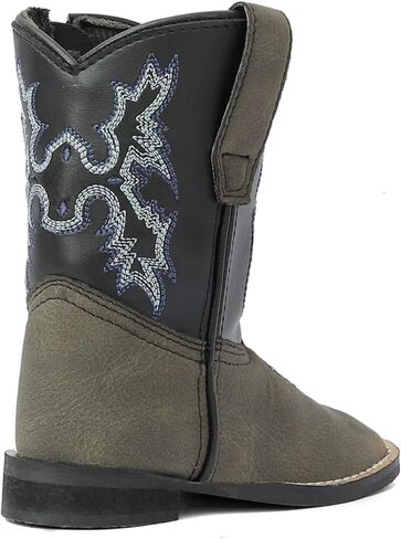 TuffRider Toddler Canyonlands Square Toe Western Boot- Brown w/Tan- 5T in Saudi Arabia