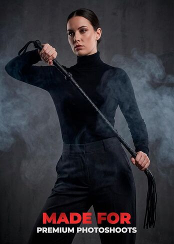 سوط ركوب الخيل من BROSAG لرياضة الفروسية، سوط حصان من الجلد الصناعي للترويض بطول 59 بوصة، إكسسوار طويل لرياضة الخيل، أسود in Kuwait