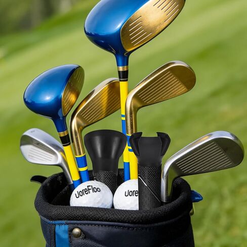 Golf Ball Retriever Set, 4pcs (2X 3-Prong and 2X Suction Cup) Golf Ball Grabbers for Putter End, No Bending, Quick Install, Durable Golf Accessories for Seniors & Golf Lovers in Kuwait