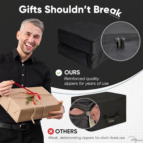Golf Accessories for Men - Unique Golfer Gifts for Men - Versatile and Ventilated Golf Storage Bag with Shoe Organizer, Ideal for SUV & Car - Durable Golf Trunk Locker Gift Idea in Saudi Arabia