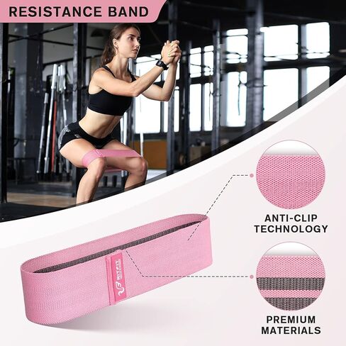 مجموعة وسادات القرفصاء من RitFit مكونة من 7 قطع، مع شريط مقاومة، وحزامين أمان، وشريطين للكاحل في صالة الألعاب الرياضية وحقيبة حمل، ودعم وسادة حماية للرقبة والكتف مطورة للقرفصاء والطعنات ودفع الورك (وردي/أسود) in Kuwait