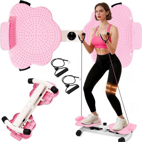 Waist Twisting Machine, Ab Twister Board, Waist Twister, Waist Twisting Fitness Tool, Waist Twister for Women Belly Fat - Ultra-Quiet 20dB Home Fitness Board with Foot Massage in Saudi Arabia