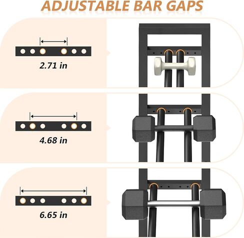 Dumbbell Rack Stand Only, Weight Rack for Home Gym, Heavy-Duty Kettlebell Rack, 3 Tier Adjustable Weight Storage Racks, Space-Saving Home Gym Organizer in Kuwait