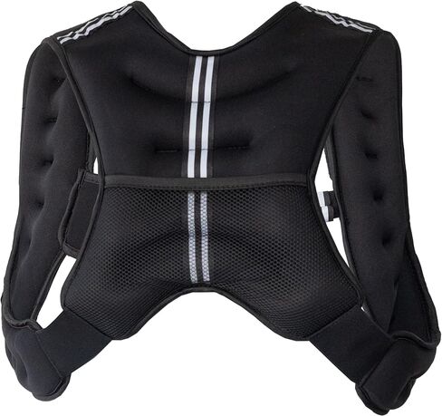 Roc Outdoors Weighted Vest W/ Rub-Free Technology for Woman and Men, 5lb/10lb/15lb/20lb/30lb Weight Vest with Reflective Stripe for Workout, Strength Training, Running, Walking, Fitness, Weight Training, Weight Loss, Weightlifting in Saudi Arabia