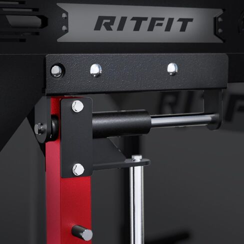 RitFit M2 Smith Machine with with Cable Crossover System, 3D Functional Trainer & Power Cage, 16 Adjustment Holes, 6 Storage Pegs for Full-Body Home Gym in Saudi Arabia