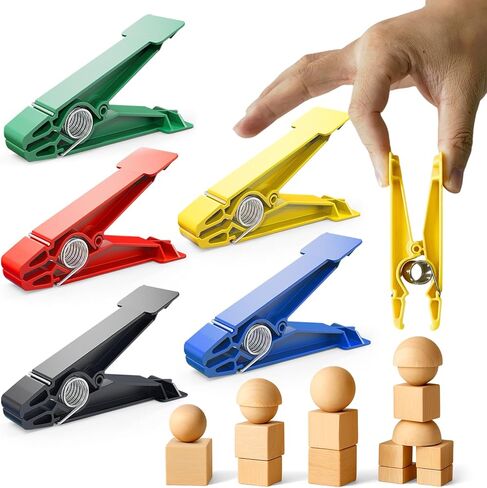 FitBeast Finger Exerciser Set – 5 Resistance Clips for Hand Therapy, Grip Strength & Dexterity – Ideal Finger Strengthener for Rehab, Stroke Recovery, Arthritis, Seniors & Athletes in Saudi Arabia