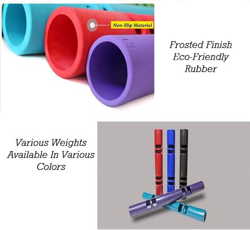 4-12kg Multiple Fitness Barrel,Portable Training Rubber Weight Bar,for Loaded Movements In The Home Gym in Saudi Arabia