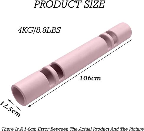 Portable Training Rubber Weight Bar,Cylinder Yoga Column,Weight-Bearing Fitness Equipment,For Home Gym Weight Exercise in Saudi Arabia