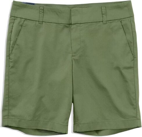 شورت J.Crew Mercantile للسيدات مقاس 9 بوصات Frankie Bermuda Chino (6، رمادي أويستر) in Kuwait