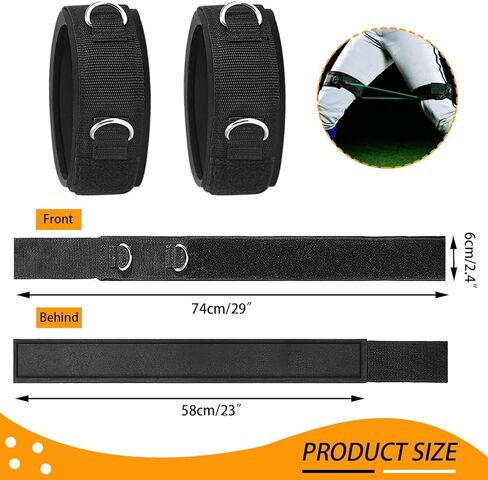 Adjustable circular training belt with football, taekwondo, running accessories, high leg lifting, fitness resistance rope in Saudi Arabia