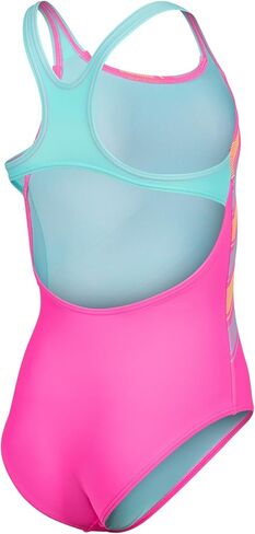 Arena Girls' Feel Lines Swim Pro Back Swimsuit Uv Protection Quick Drying Kids Bathing Suit in Saudi Arabia