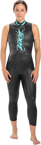 Zoot Women’s Manta Sleeveless Wetsuit, Yamamoto Neoprene Triathlon Suit with Hydrophobic Finish, Buoyancy & Arm Mobility in Kuwait