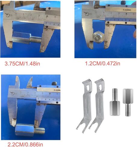 DDJKCZ Axle Extenders for Training Wheels,Stabiliser Extension Bolts for 12-20" Wheel Bikes in Kuwait