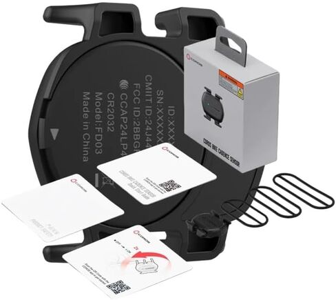 COROS Bike Cadence Sensor, Track Your RPMs to optimize Pedaling Efficiency for Outdoor and Indoor Rides, and Spin Bikes, Easily Pairs with Bike Computers, smartwatches, or Smartphones via Bluetooth in Saudi Arabia