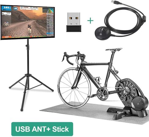 COOSPO USB ANT Stick,ANT+ Dongle for Indoor Cycling Training Data Transmission, Compatible with BKOOL Wahoo TacX Bike Trainer,Zwift TrainerRoad Garmin Connect Cycleops Trainer Rouvy TacX Vortex in Kuwait