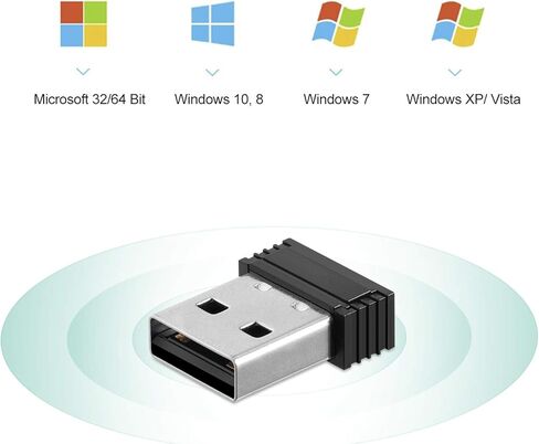 COOSPO USB ANT Stick,ANT+ Dongle for Indoor Cycling Training Data Transmission, Compatible with BKOOL Wahoo TacX Bike Trainer,Zwift TrainerRoad Garmin Connect Cycleops Trainer Rouvy TacX Vortex in Kuwait