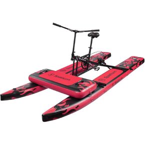Spatium Sup Water Bike 2.0 Inflatable Pedal Boat Kayak Water Bicycles for Lake Fishing Pedal Boat More Stable and Easy to Drive on Water in Kuwait