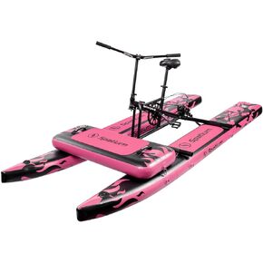 Spatium Sup Water Bike 2.0 قارب بدواسات قابل للنفخ كاياك دراجات مائية لبحيرة صيد السمك قارب دواسة أكثر استقرارًا وسهل القيادة على الماء in Kuwait