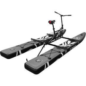 Spatium Sup Water Bike 2.0 Inflatable Pedal Boat 3-Blade Propeller Inflatable Pedal Kayak Water Bikes for Lake Fishing Pedal Boat More Stable and Easy to Drive on Water in Kuwait