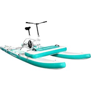 Spatium 2.0 Model Water Bike for Lake Inflatable Pontoon with Pedal Water Bicycles with 3-Blade Propeller for Water Sports in Kuwait