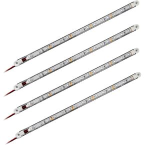 LED Boat Interior Lights, 11.8 Inch Blue Colour Marine Strip Light, IP67 Waterproof Ambient Lamp for Yacht Fishing Pontoon Boat, 4 Pcs in Kuwait