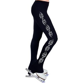 سروال تمارين التزلج على الجليد من NY2 SPORTSWEAR مع أحجار الراين R148 - مقاسات البالغين in Kuwait